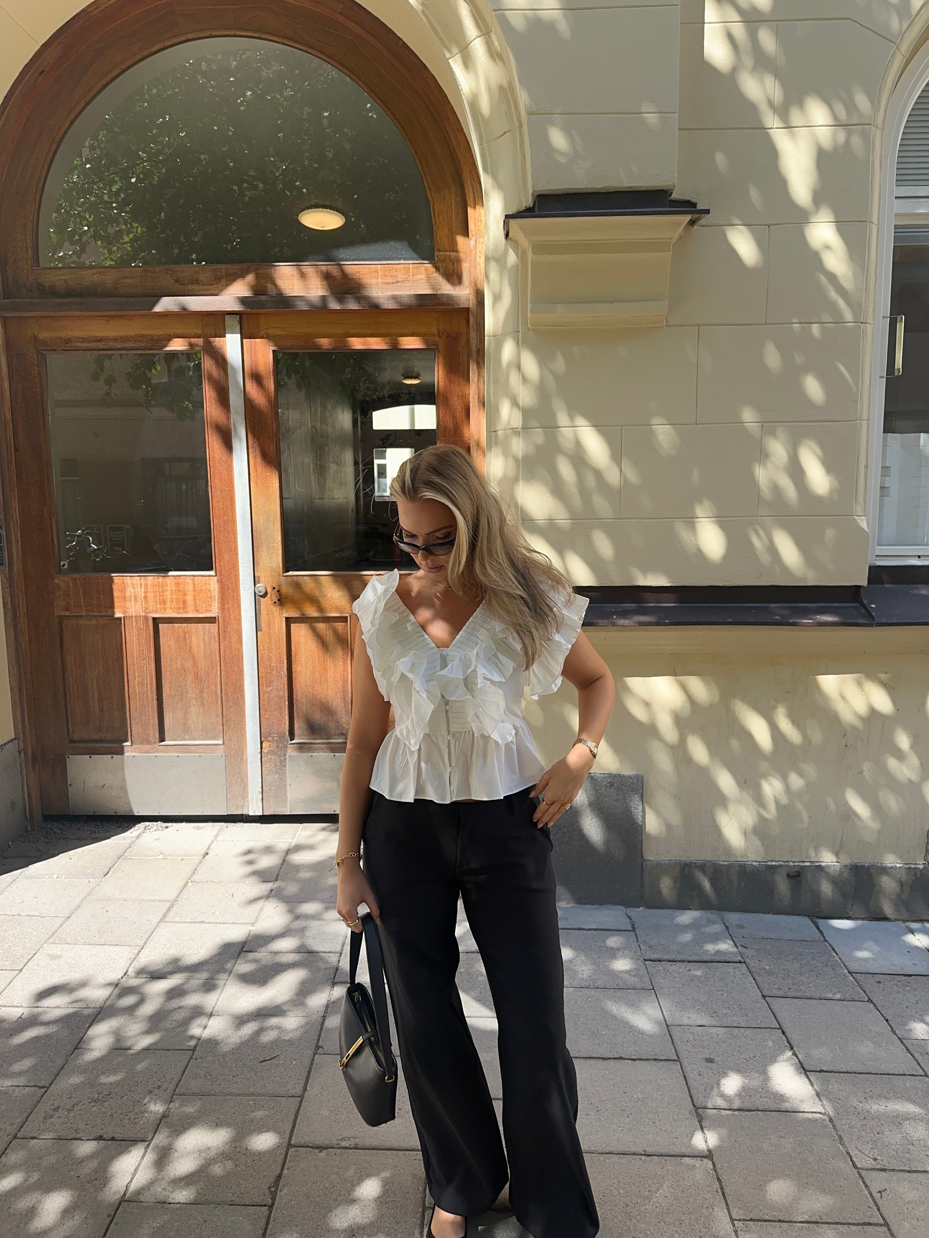Lia Ruffle Top