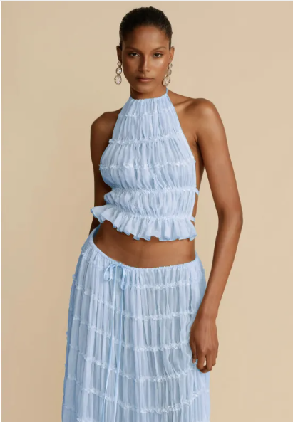 Halter Skirt Set